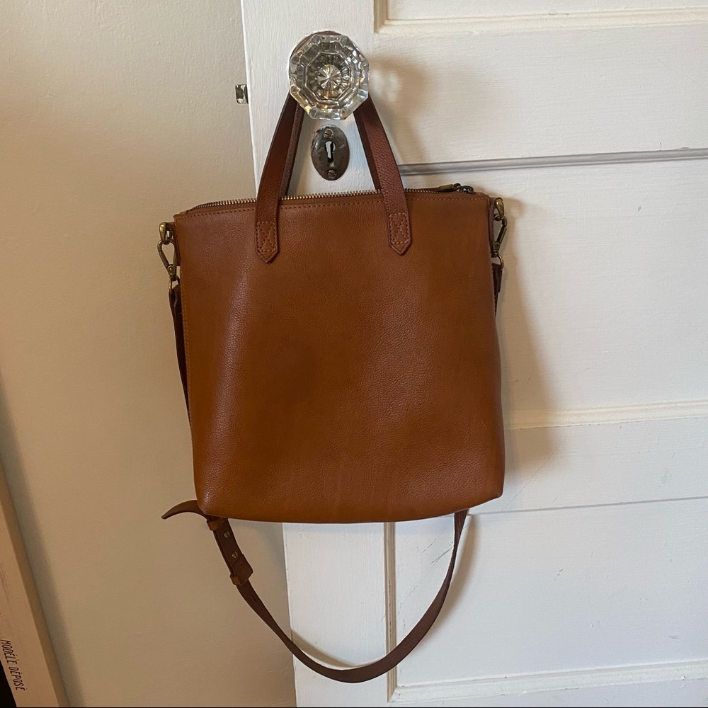 Madewell zip top transport crossbody